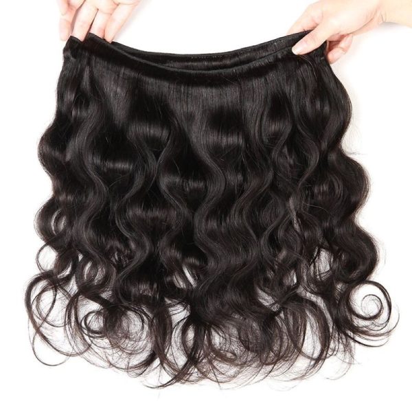 10a Body Wave Hair Cabello brasileño abierto Body Wave 3 paquetes con cierre