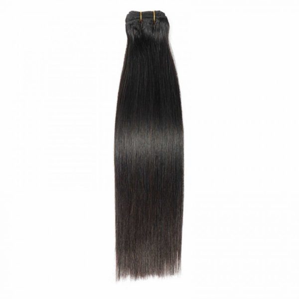 Double Drawn Straight Hair 01 Super Double Drawn Straight Human Hair Weft Vietnamesisches SDD Bone Straight Hair Weave